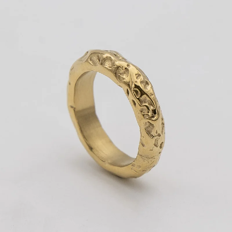 Breathtaking Jewelry, Breathtaking Prices Astrid Hammered Band Ring