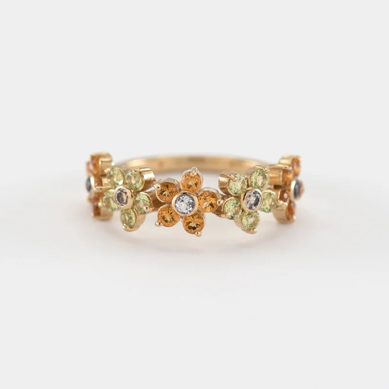 Affordable Luxury Jewelry For Every Occasion Cassia Peridot and Citrine Band