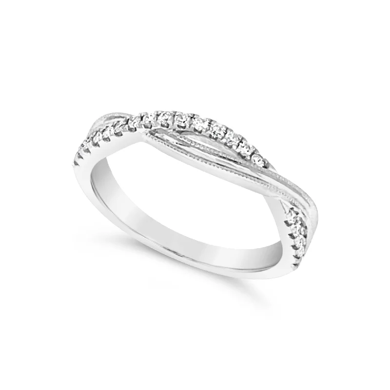 Flash Jewelry Sale – Get Stunning Pieces At Low Prices Diamond Accented Crossover Design Ring