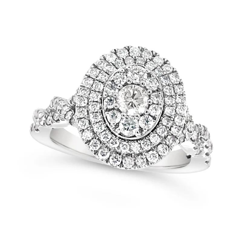 Best Jewelry Sale – Shop Exclusive Designs Now Double Halo Diamond Cluster Ring