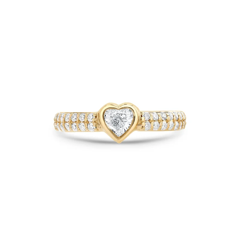 Huge Markdowns On Premium Jewelry Styles Heart Diamant Ring