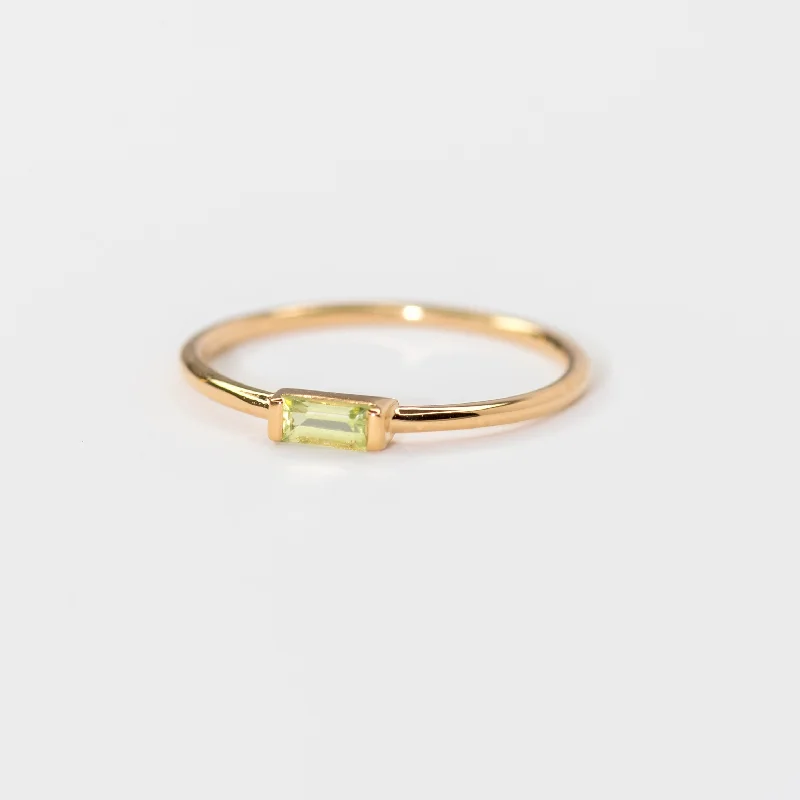 Flash Sale On Stunning Jewelry – Don't Miss Out Paige Peridot Band