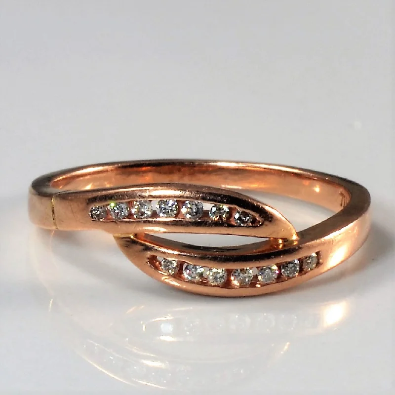 Big Discounts On Elegant Jewelry Collections Channel Set Diamond Bypass Ring | 0.11ctw | SZ 7.75 | Big Discounts On Elegant Jewelry Collections Channel Set Diamond Bypass Ring | 0.11ctw | SZ 7.75 |