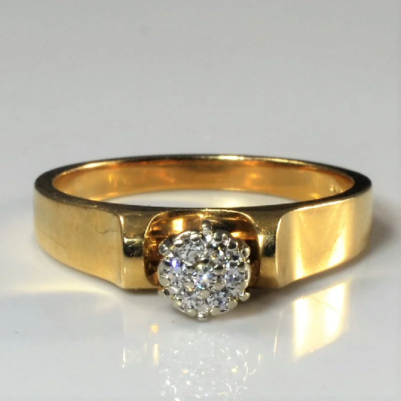 Exclusive Jewelry Markdowns – Limited-Time Offer Diamond Cluster Gold Ring | 0.07ctw | SZ 6.5 | Exclusive Jewelry Markdowns – Limited-Time Offer Diamond Cluster Gold Ring | 0.07ctw | SZ 6.5 |