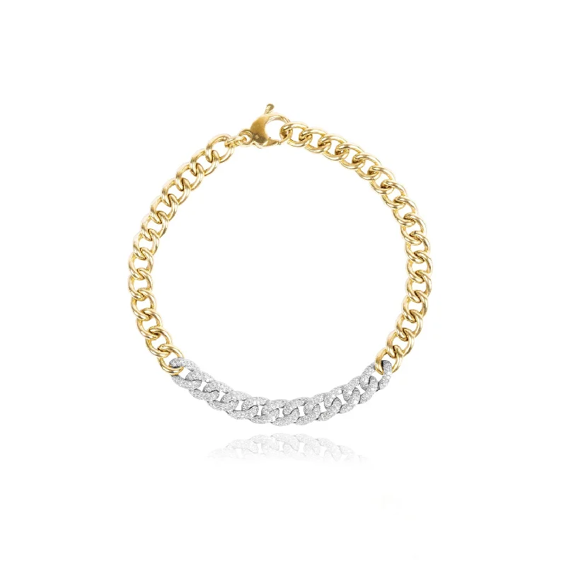 Diamond Cuban Link Bracelet