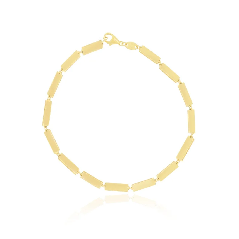 Gold Bar Bracelet