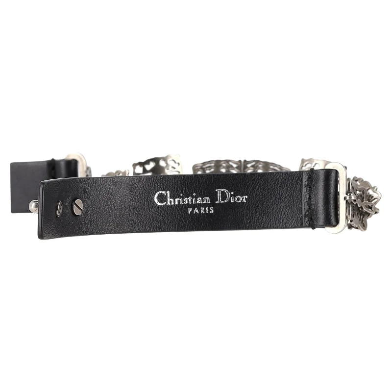 Dior Métamorphose Belt in Black Leather