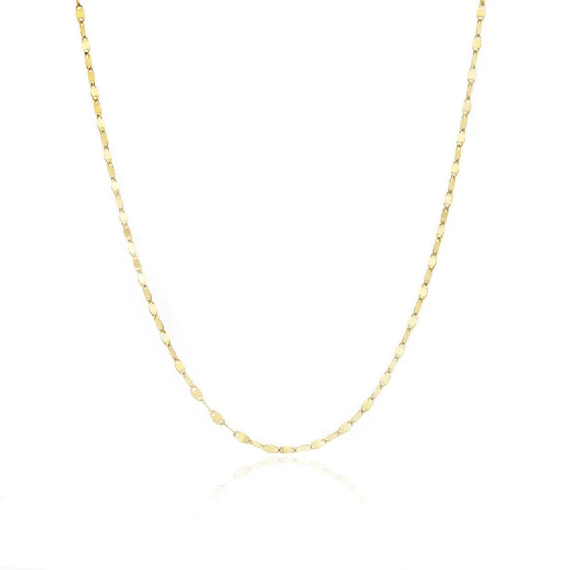 Disco Link Chain Necklace 24 inch