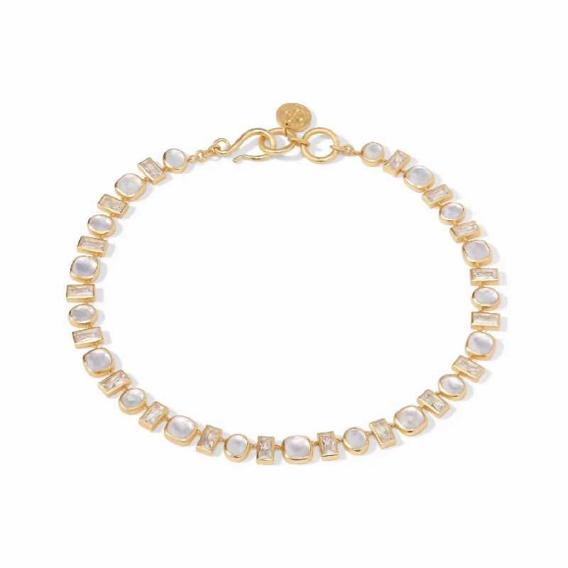 Women's Antonia Tennis Necklace In Gold