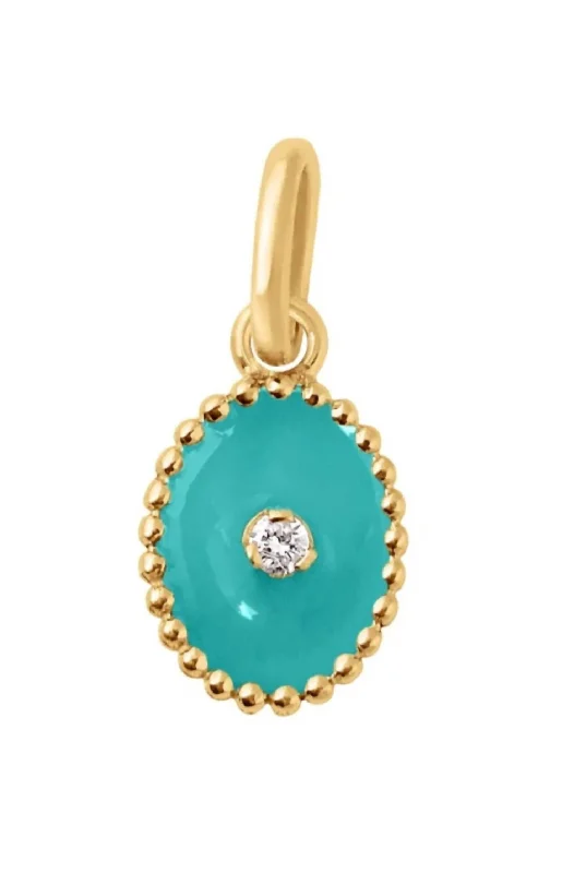 Women's North Star Pendant In Turquoise