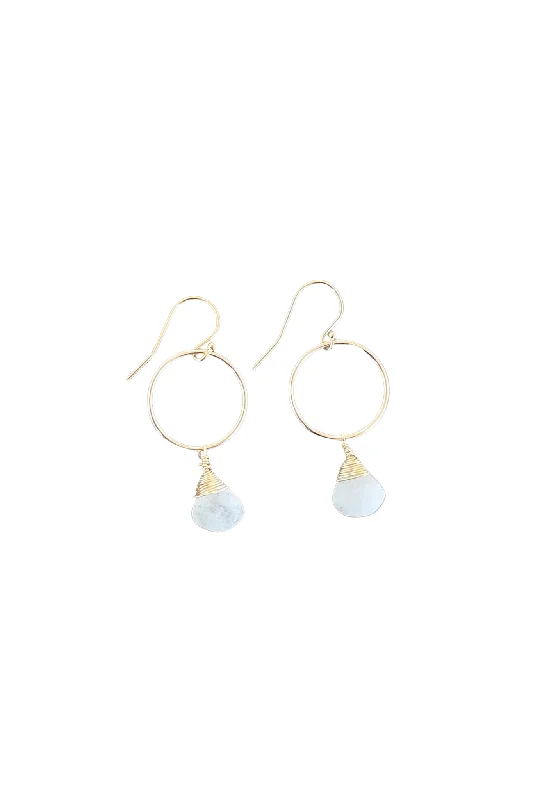 Yuliya Earring in Moonstone