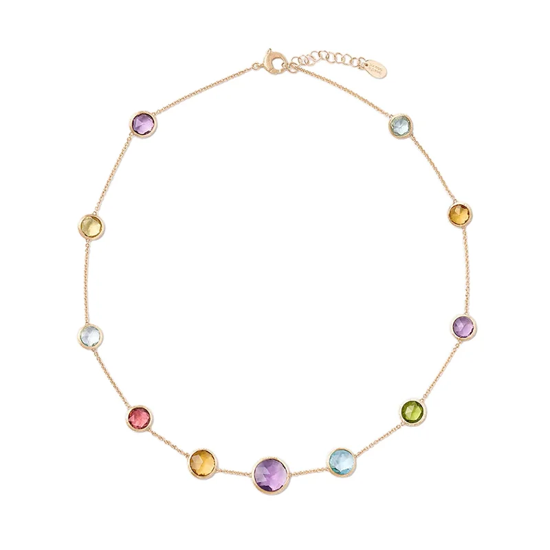 Jaipur Short Gemstone Necklace