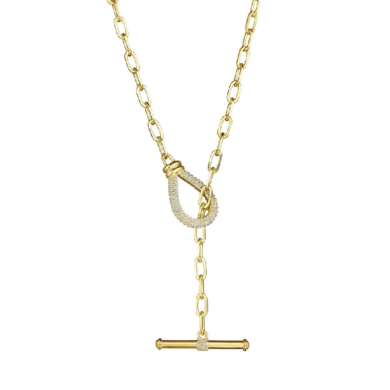 Diamond Toggle Necklace