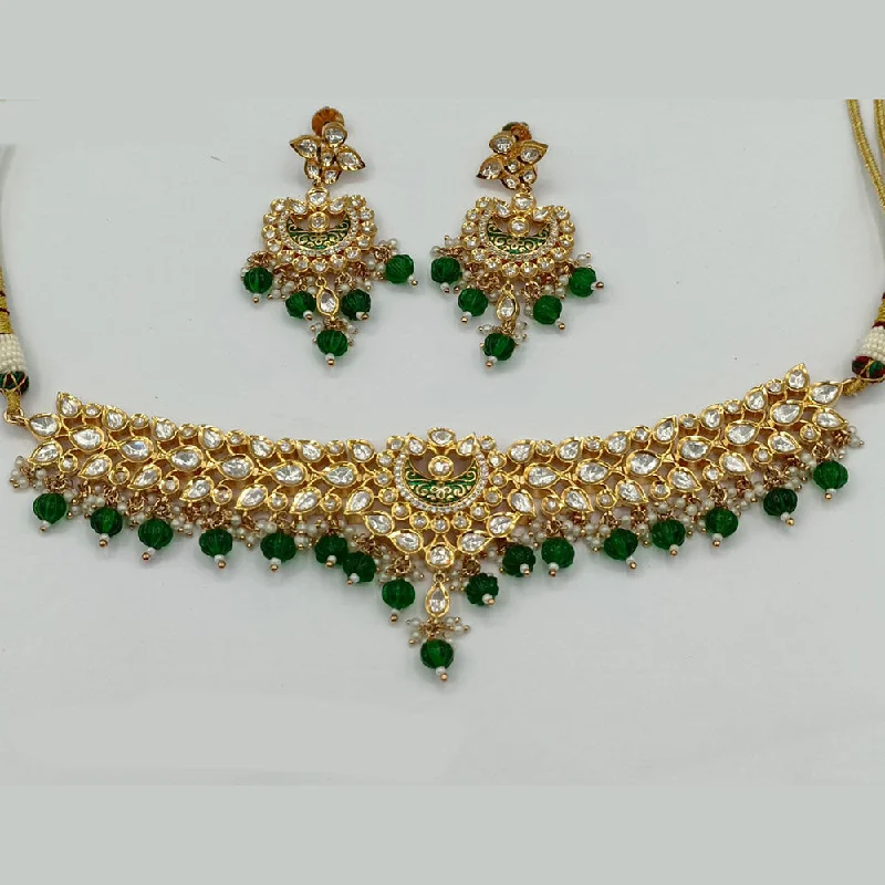 Everyday Jewelry Essentials Now On Sale Prime Kundan Jewellery Gold Plated Polki Kundan And Beads Necklace Set Everyday Jewelry Essentials Now On Sale Prime Kundan Jewellery Gold Plated Polki Kundan And Beads Necklace Set