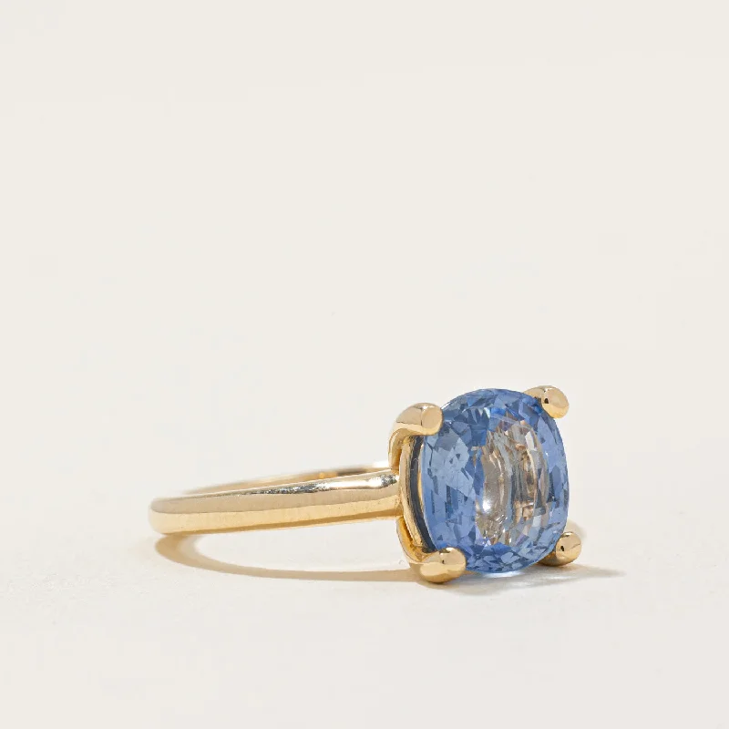 High-End Sparkle, Low-End Prices – Jewelry Sale Live '100 Ways' Ceylon Sapphire Ring | 3.17ct | SZ 6.75 |