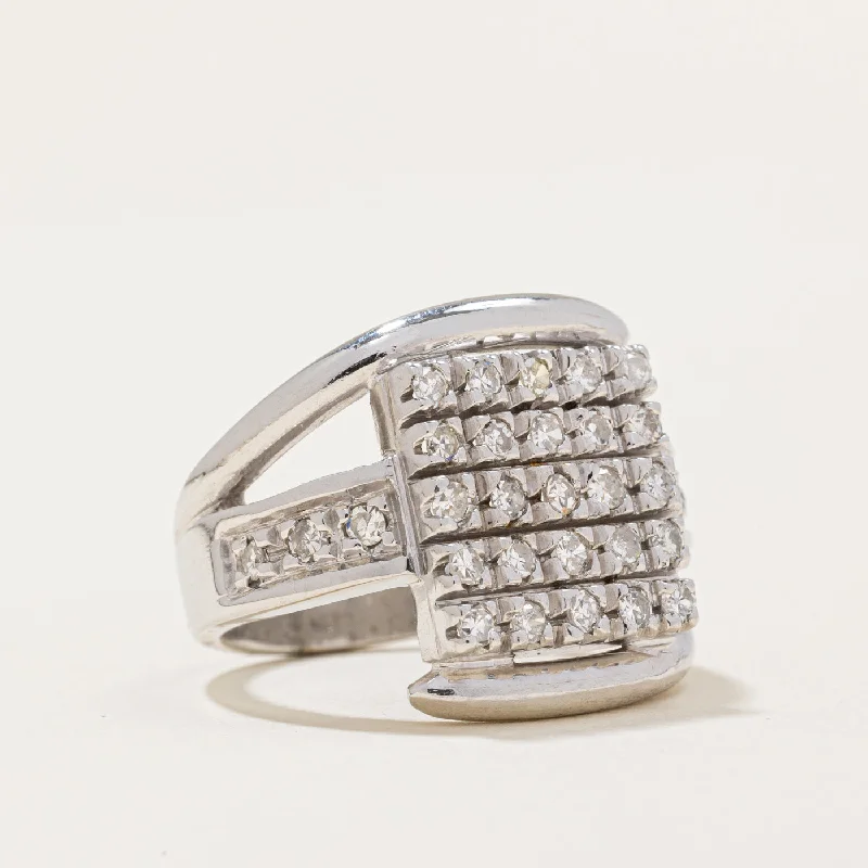 Get The Sparkle You Love At Prices You Adore Diamond Cocktail Ring | 0.62ctw | SZ 6 |