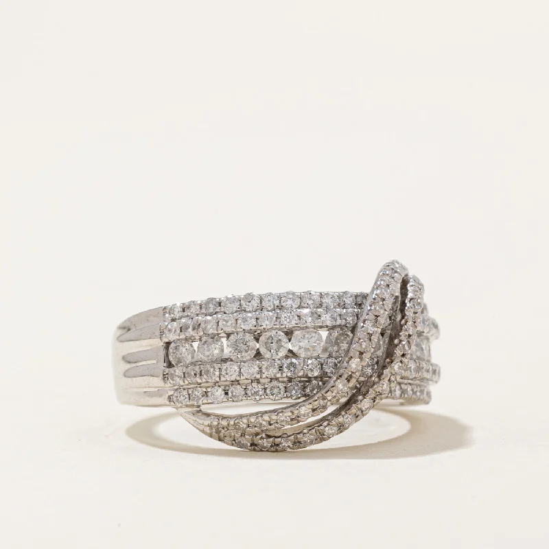 Stunning Jewelry Pieces At The Lowest Prices Ever Diamond Cocktail Ring | 0.66ctw | SZ 7 |