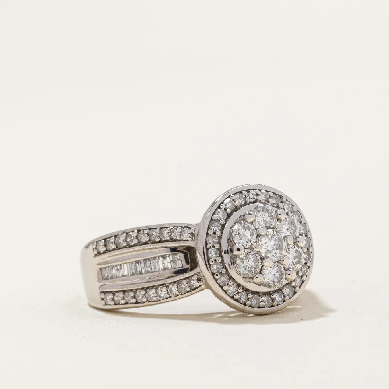 Best-Selling Jewelry Now Available At Special Deals Diamond Cocktail Ring | 1.05ctw | SZ 6.5 |