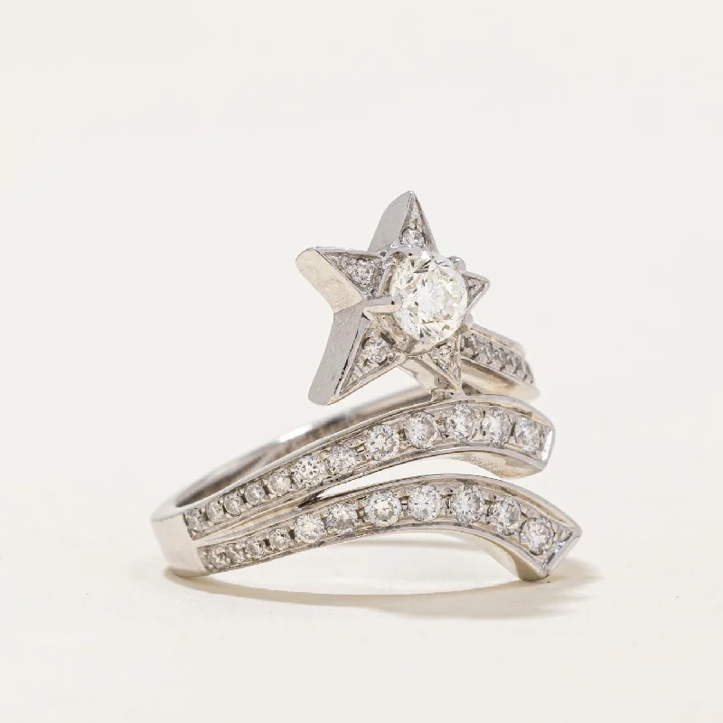 Shop Signature Jewelry Styles At Exclusive Prices Diamond Shooting Star Ring | 0.62ctw | SZ 3.5 |