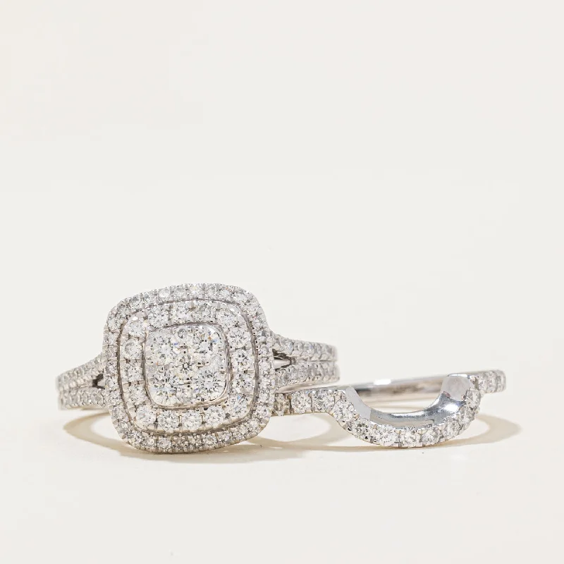 Accessorize For Less – Luxury Jewelry At Affordable Prices Diamond Wedding Ring Set | 1.25ctw | SZ 6.25 |