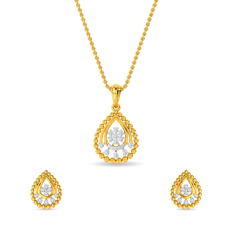 Premium Diamond Jewelry For Unforgettable Moments Emine Pendant Set