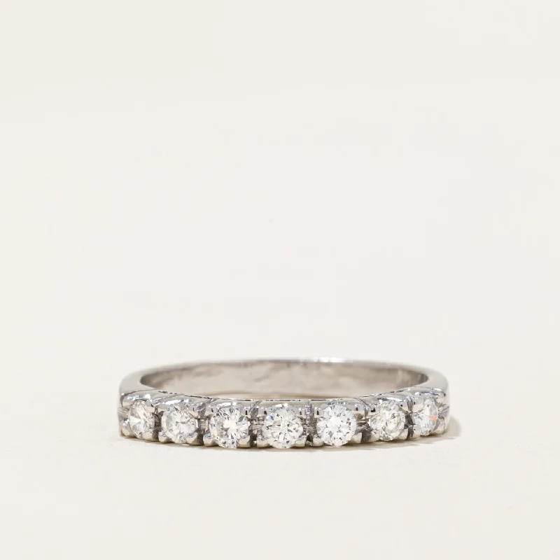 Shop Dazzling Jewelry At The Best Prices 1986 Egyptian Diamond Semi Eternity Ring | 0.38ctw | SZ 7.25 |