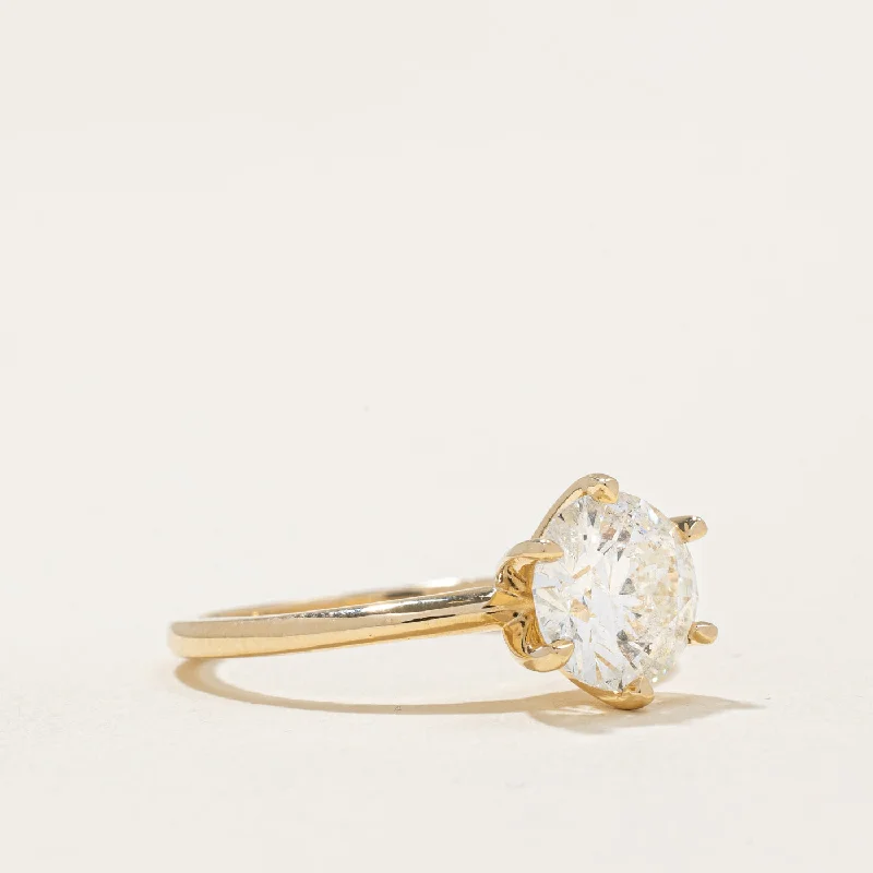 Classic And Modern Jewelry Styles On Sale '100 Ways' Solitaire Diamond Engagement Ring | 2.00ct | SZ 6.75 |